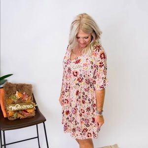 Beautiful colored dress